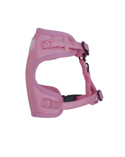 Peitoral Bling Bling Baby Pink