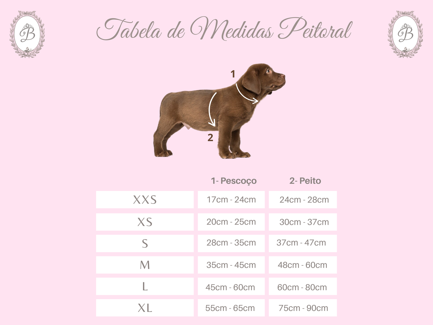 Peitoral Sweet Rosé